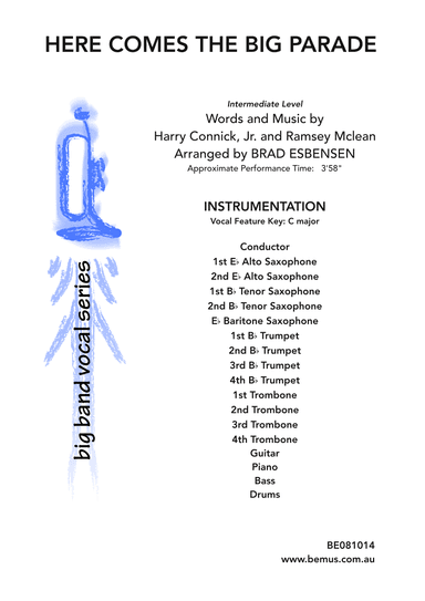 Here Comes The Big Parade (arr. Brad Esbensen)