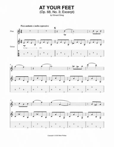 At Your Feet (arr. Mark Phillips)