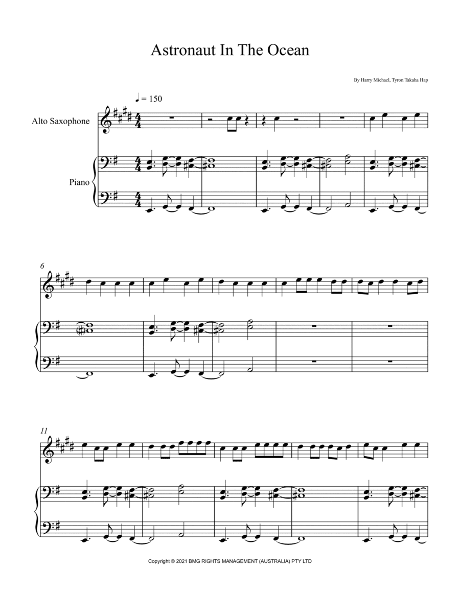 Masked Wolf (arr. André Laitano)
