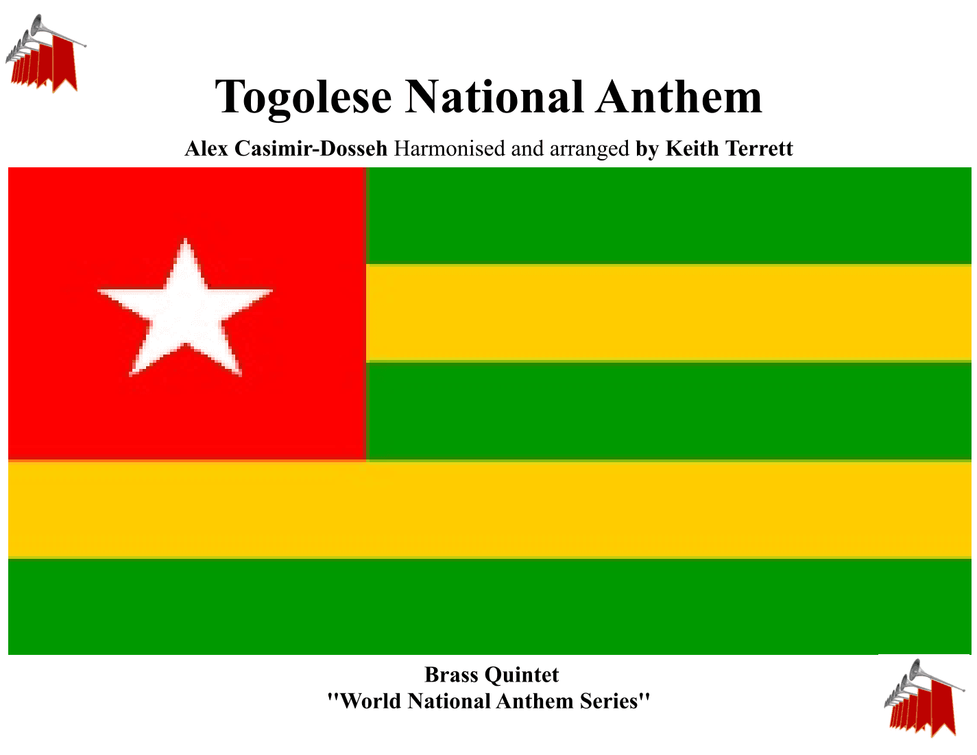 Togolese National Anthem for Brass Quintet (arr. Keith Terrett)