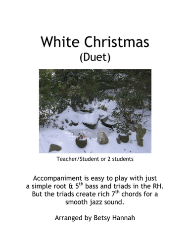 White Christmas (arr. Betsy Hannah)