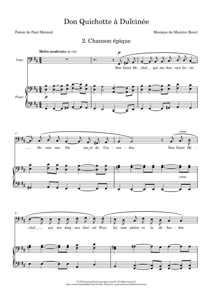 Chanson Romanesque (arr. coachvocal.com)
