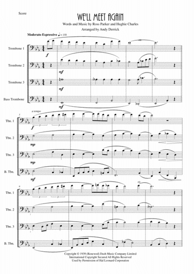 We'll Meet Again (arr. Andy Derrick)