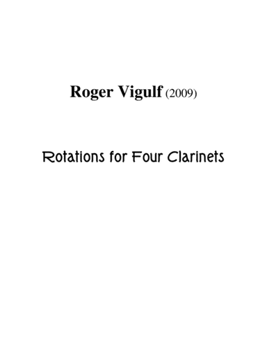 Rotations for Four