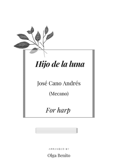 Hijo De La Luna (arr. Olga Benito)
