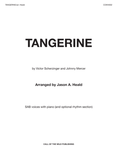 Tangerine (arr. Jason A. Heald)