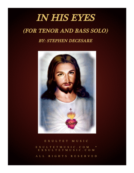 In His Eyes (Duet for Tenor and Bass Solo)