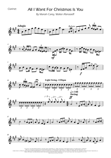 All I Want For Christmas Is You (arr. Ygor Nunes)