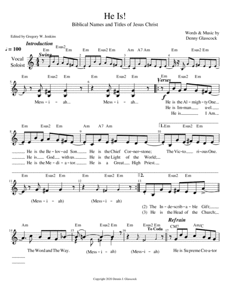 He Is!  (Worship Team)