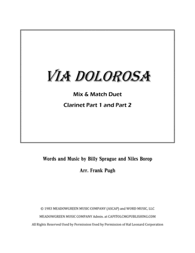 Via Dolorosa (arr. Frank Pugh)
