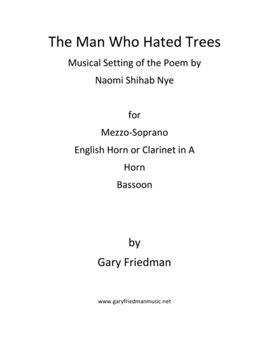 The Man Who Hated Trees