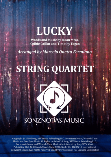 Lucky (arr. Marcelo Onetta Fermiano)