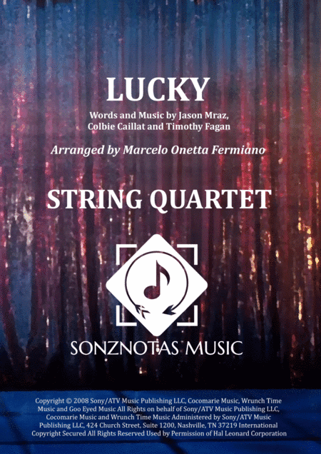 Lucky (arr. Marcelo Onetta Fermiano)