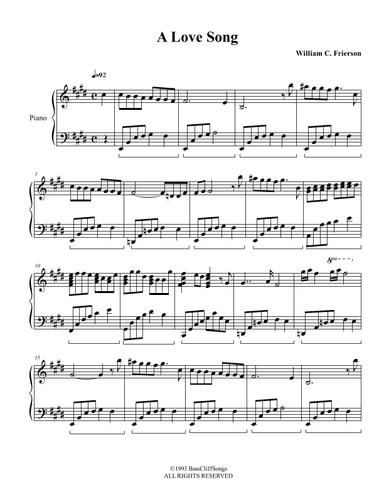A Love Song