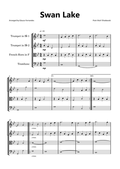 Swan Lake (arr. Glauco Fernandes)