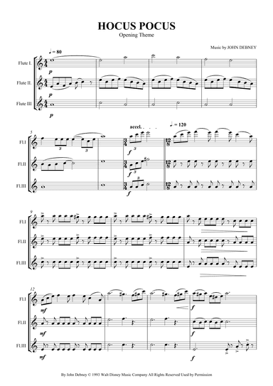 Opening Theme (arr. SCMusic)