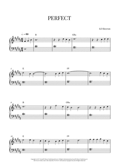 Perfect (arr. Cadenza Editions)