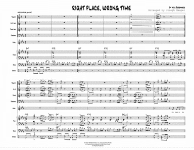 Right Place, Wrong Time (arr. Joseph Hasper)