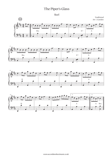 The Piper's Glass (arr. Julia Gordon)