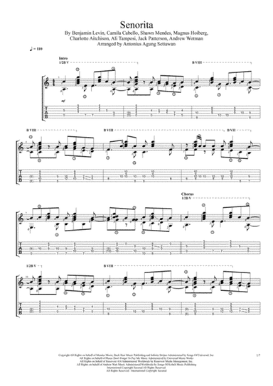 Senorita (arr. Antonius Agung Setiawan)
