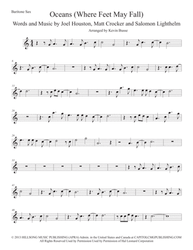 Oceans (Where Feet May Fail) (arr. Kevin Busse)