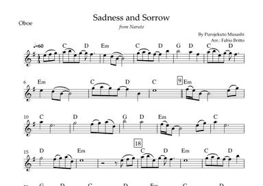 Sadness And Sorrow (arr. Fabio Britto)