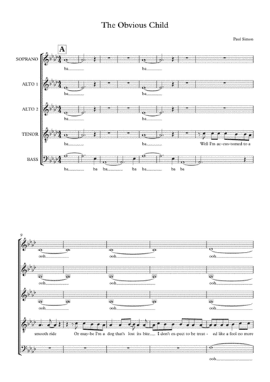 The Obvious Child (arr. Erin Murphy)