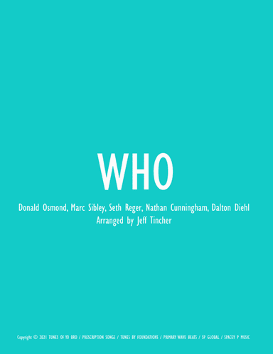 Who (arr. Jeff Tincher)