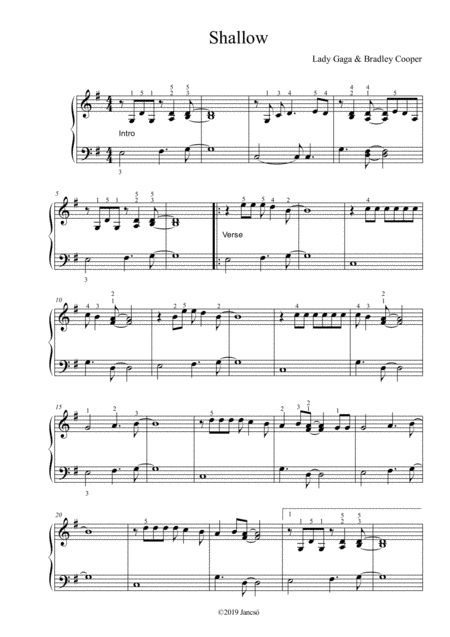 Shallow (arr. Thomas Jancso)