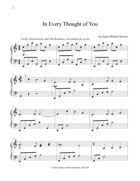 In Every Thought of You