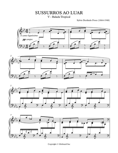 SUSSURROS AO LUAR (arr. Globrazil)