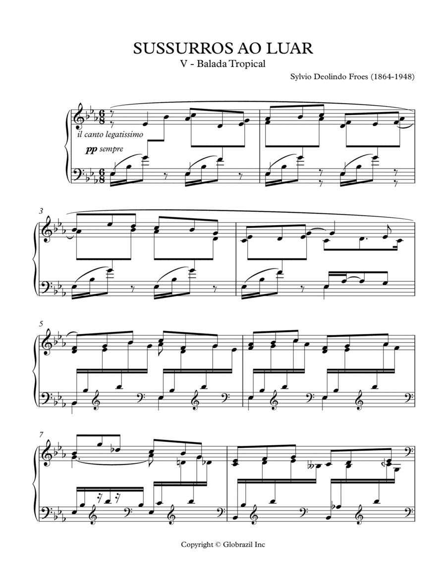 SUSSURROS AO LUAR (arr. Globrazil)