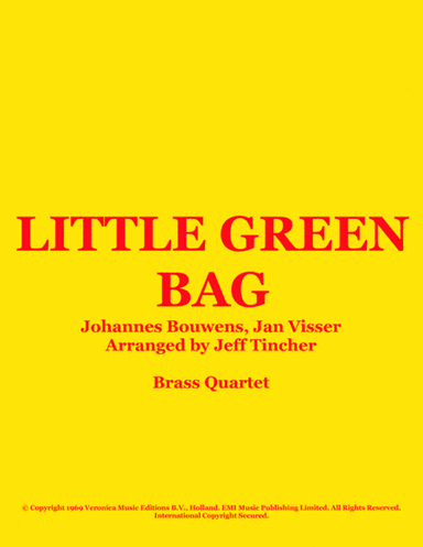 Little Green Bag (arr. Jeff Tincher)