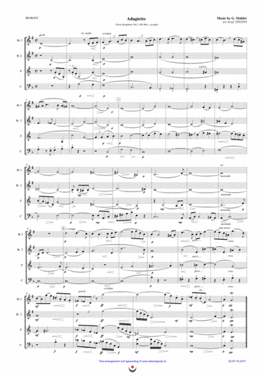 Adagietto (arr. Josef STASTNY)