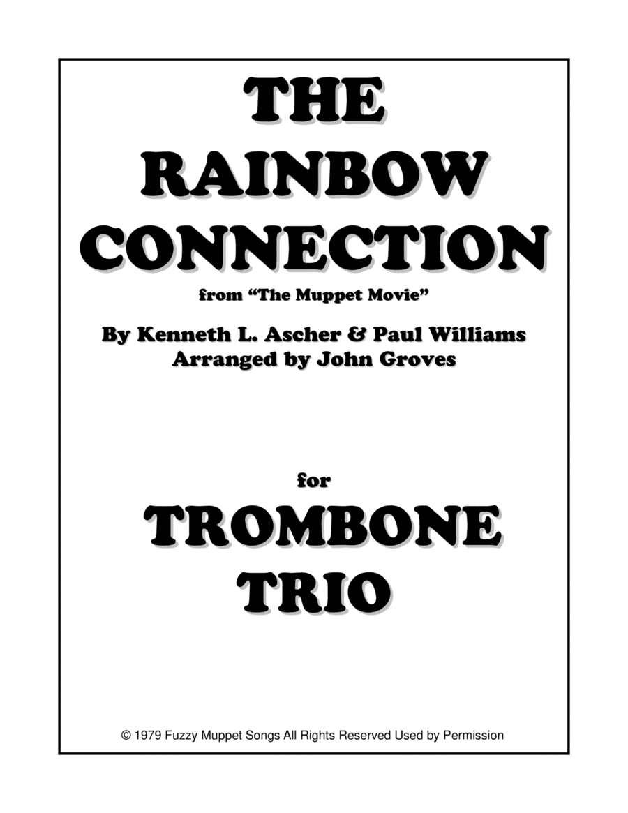 The Rainbow Connection (arr. John Groves)