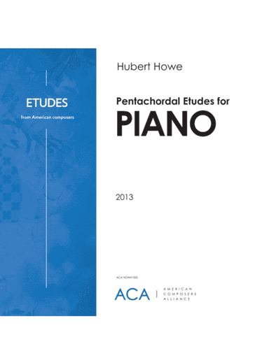 [Howe] Pentachordal Etudes