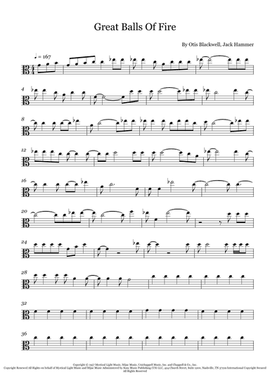 Great Balls Of Fire (arr. Fernanda Moura)