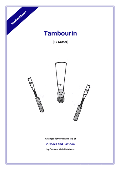 Tambourin (2 oboes and bassoon) (arr. Catriona Melville-Mason)