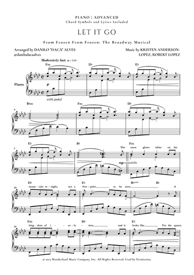 Let It Go (arr. Danilo "Daca" Alves)