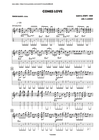 Comes love (arr. C.Aubert)