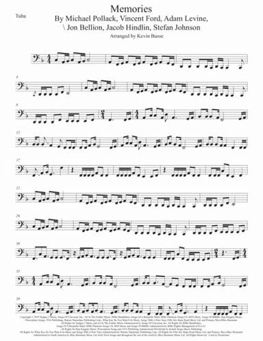 Memories (arr. Kevin Busse)
