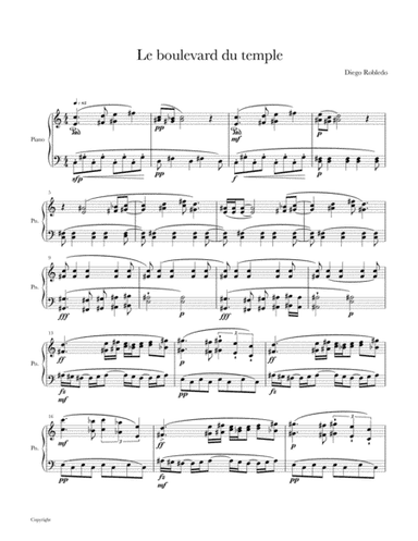 Le boulevard du temple