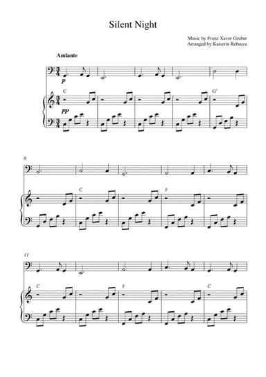 Silent Night (arr. Kaiserin Rebecca)