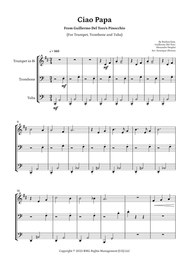 Ciao Papa (arr. Henrique Oliveira)