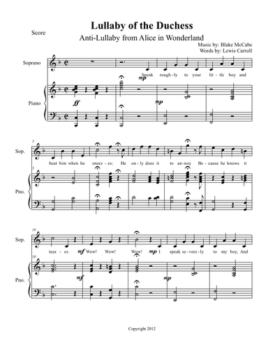 Lullaby of the Duchess