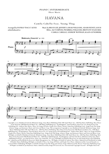 Havana (arr. Danilo "Daca" Alves)
