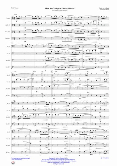 How Are Things In Glocca Morra (arr. Josef Štastný)
