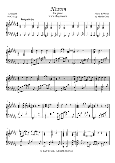 Heaven (arr. CHajp)