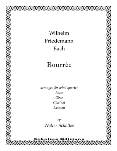 Bourrée (W.F. Bach) (arr. Walter Scholtes)
