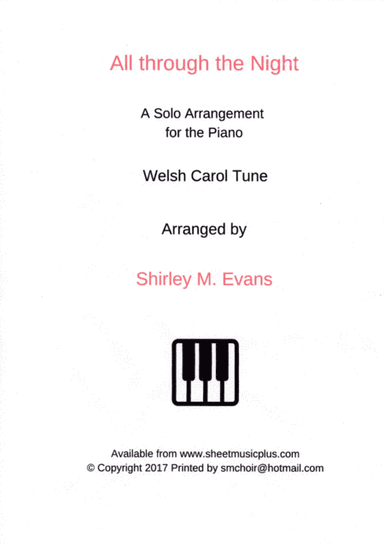 All Through the Night (arr. Shirley M. Evans)